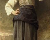 威廉 阿道夫 布格罗 : 去喷泉路上的年轻女孩